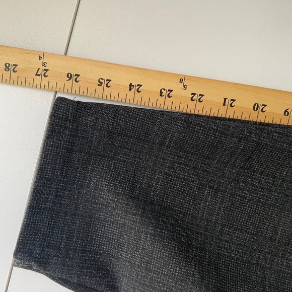 Nanette by Nanette Lepore Dark Gray Ponte Knit Career Pants Size XL Pull On - Picture 9 of 9